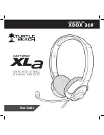 Turtle Beach Ear Force XLa User Manual предпросмотр