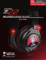 Предварительный просмотр 1 страницы Turtle Beach Ear Force Z22 User Manual