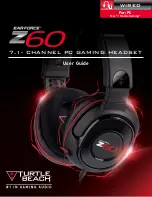 Turtle Beach EAR FORCE Z60 User Manual preview