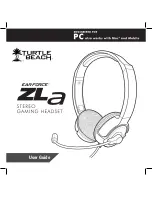 Preview for 1 page of Turtle Beach Ear Force ZLa User Manual