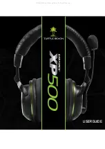 Предварительный просмотр 2 страницы Turtle Beach EarForce XP500 User Manual