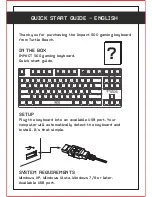 Preview for 2 page of Turtle Beach Impact 500 Quick Start Manual