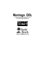 Turtle Beach Montego DDL User Manual preview