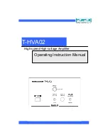 Turtle Industry T-HVA02 Operating Instructions Manual preview