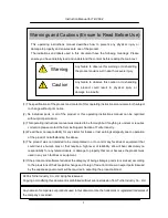 Предварительный просмотр 2 страницы Turtle Industry T-HVA02 Operating Instructions Manual