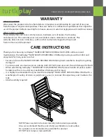 Turtleplay NANTUCKET ROK0170114910 Assembly Instructions предпросмотр