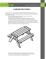 Turtleplay TB0020000010 Care Instructions preview