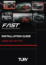 TURY FAST 3.0 Installation Manual preview