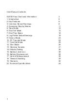 Preview for 2 page of Tusa IQ-850 DC-Sapience Operating Manual