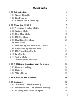 Preview for 3 page of Tusa Platina IQ-600 Instruction Manual