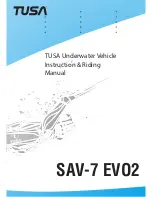 Tusa SAV-7 EVO2 Instruction Manual preview