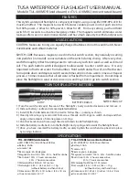 Tusa TUL-400MDR User Manual preview