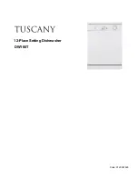 Tuscany DW100T User Manual preview