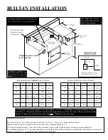 Preview for 11 page of Tuscany TEGR30 Use And Care Manual