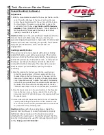 Preview for 4 page of Tusk KTM 690 Installation Instructions And Information Manual