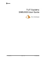 Tut Systems SMS2000 User Manual preview
