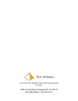 Предварительный просмотр 78 страницы Tut Systems XL-12000S User Manual