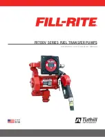 Предварительный просмотр 1 страницы Tuthill FILL-RITE FR700 Series Installation And Operation Manual