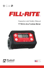 Предварительный просмотр 1 страницы Tuthill FILL-RITE TT10AN Operation And Safety Manual