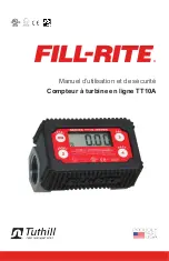 Предварительный просмотр 17 страницы Tuthill FILL-RITE TT10AN Operation And Safety Manual