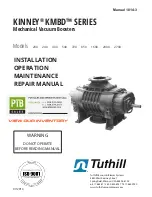 Tuthill KINNEY KMBD Series Installation Operation Maintenance Repair Manual preview