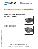 Tuthill M-D Pneumatics 9000 Series Operator'S Manual preview