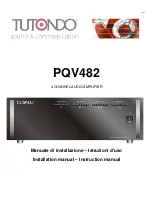 Tutondo PQV482 Instruction Manual preview