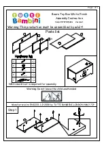 Предварительный просмотр 2 страницы Tutti Bambini 211707/BEARS Assembly Instruction