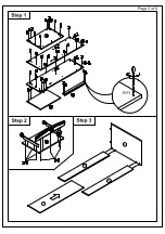 Preview for 4 page of Tutti Bambini Barcelona 211345B Assembly Instruction Manual