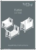 Tutti Bambini Katie Assembly Instructions Manual preview