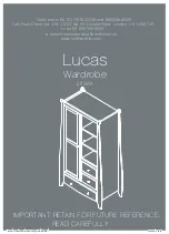 Предварительный просмотр 2 страницы Tutti Bambini Lucas 211339 Assembly Instructions Manual