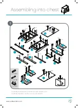 Preview for 5 page of Tutti Bambini Lucas Chest 211439 Assembly Instructions Manual