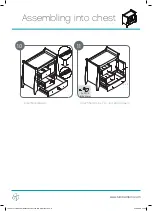 Preview for 8 page of Tutti Bambini Lucas Chest 211439 Assembly Instructions Manual