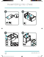 Предварительный просмотр 6 страницы Tutti Bambini Marie Chest Assembly Instructions Manual