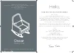 Предварительный просмотр 2 страницы Tutti Bambini OSCAR Assembly Instructions