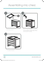 Предварительный просмотр 11 страницы Tutti Bambini Rimini Chest Changer Assembly Instructions Manual