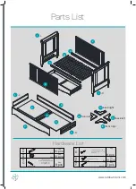 Предварительный просмотр 4 страницы Tutti Bambini Roma 211059 Assembly Instructions Manual