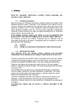 Preview for 5 page of Tuttnauer 2340EA-D Operation And Maintenance Manual