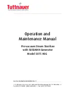 Предварительный просмотр 1 страницы Tuttnauer 5075 HSG Operation And Maintenance Manual