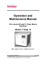 Предварительный просмотр 3 страницы Tuttnauer AMS10-120-T Operation And Maintenance Manual