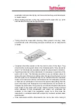 Предварительный просмотр 36 страницы Tuttnauer AMS10-120-T Operation And Maintenance Manual