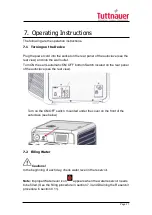 Предварительный просмотр 38 страницы Tuttnauer AMS10-120-T Operation And Maintenance Manual