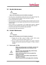 Предварительный просмотр 71 страницы Tuttnauer AMS10-120-T Operation And Maintenance Manual