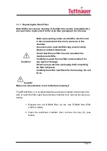 Предварительный просмотр 74 страницы Tuttnauer AMS10-120-T Operation And Maintenance Manual