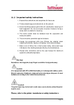 Предварительный просмотр 86 страницы Tuttnauer AMS10-120-T Operation And Maintenance Manual