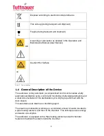 Предварительный просмотр 9 страницы Tuttnauer AMS10-230-T Operation And Maintenance Manual