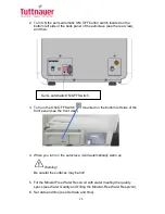 Предварительный просмотр 25 страницы Tuttnauer AMS10-230-T Operation And Maintenance Manual