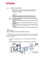 Предварительный просмотр 62 страницы Tuttnauer AMS10-230-T Operation And Maintenance Manual