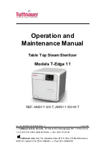 Предварительный просмотр 3 страницы Tuttnauer AMS11-120-T Operation And Maintenance Manual