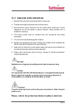 Предварительный просмотр 87 страницы Tuttnauer AMS11-120-T Operation And Maintenance Manual